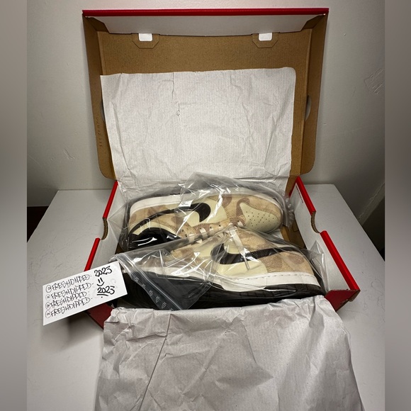 NWT 2021 NIKE DUNK LOW RETRO PRM ANIMAL PACK GIRAFFE MENS SZ 10 DEADSTOCK OG ALL - Picture 12 of 15